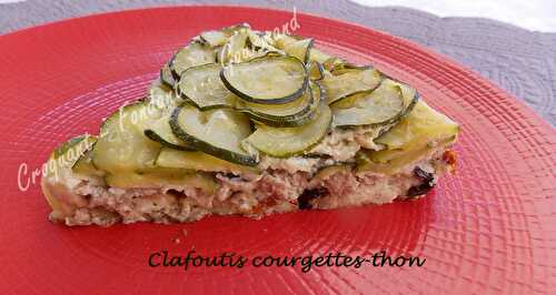 Clafoutis courgette-thon