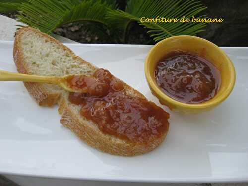 Confiture de banane - Recettes autour d'un ingrédient #13