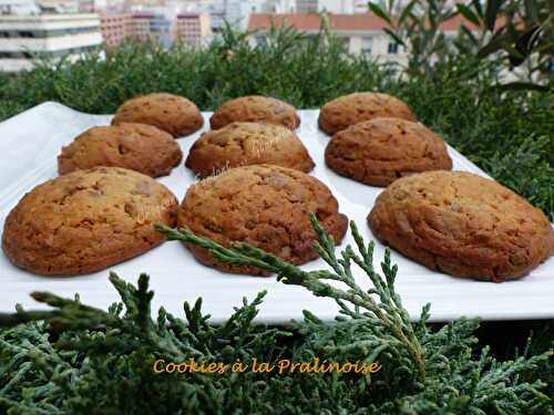 Cookies à la Pralinoise - Escapade en cuisine