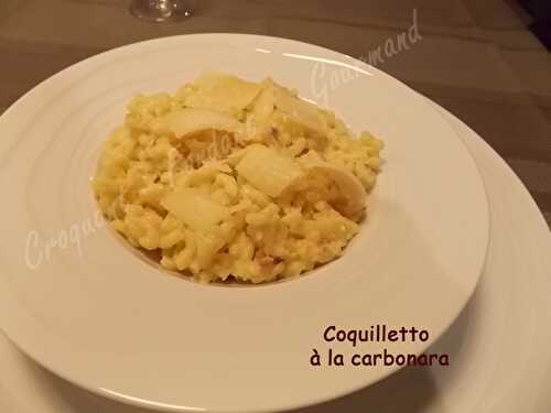 Coquilletto à la carbonara