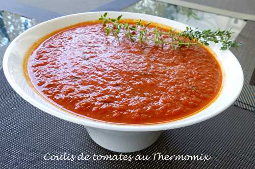 Coulis de tomates au Thermomix
