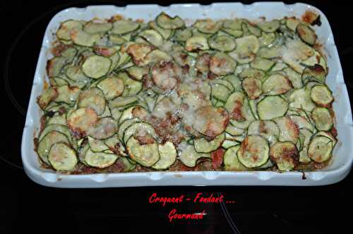 Courgettes Parmentier