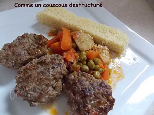 Couscous destructuré.