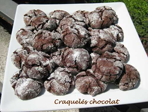 Craquelés chocolat