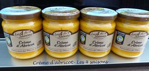 Crème d'abricot - Les 4 saisons