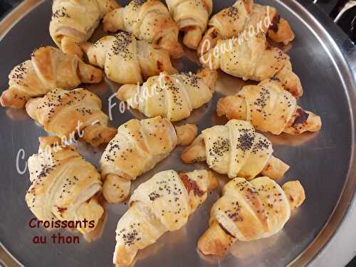 Croissants au thon