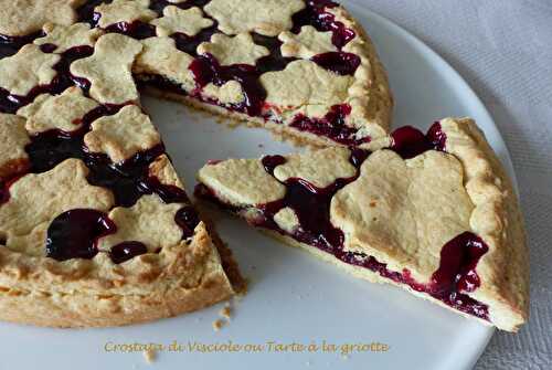 Crostata di Visciole ou Tarte à la griotte