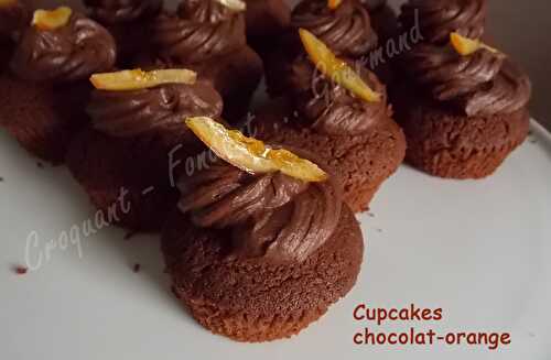 Cupcakes chocolat-orange