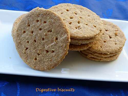Digestive biscuits - Tea Time Challenge # 1
