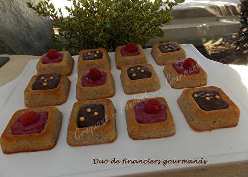 Duo de financiers gourmands - Passe plats entre amis # 10