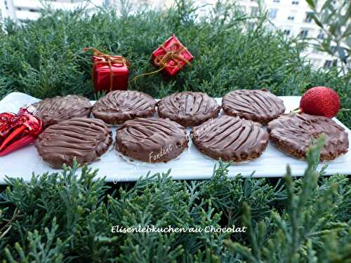 Elisenlebkuchen au Chocolat - #CataCookingChallenge12