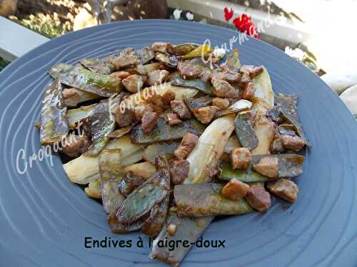 Endives à l'aigre-doux.