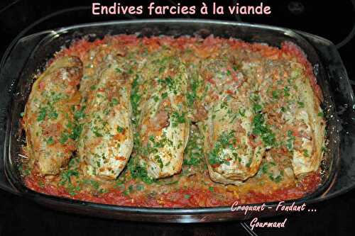 Endives farcies à la viande