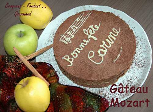 Entremets Mozart