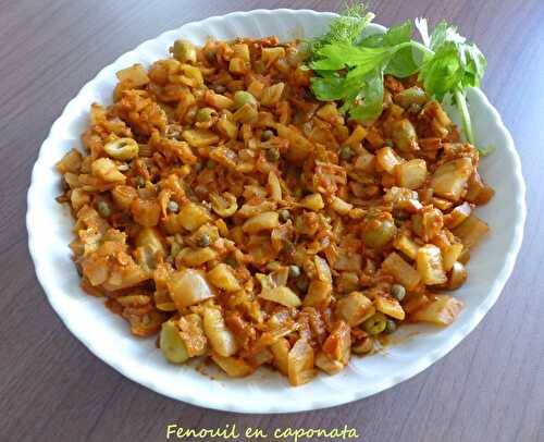 Fenouil en caponata