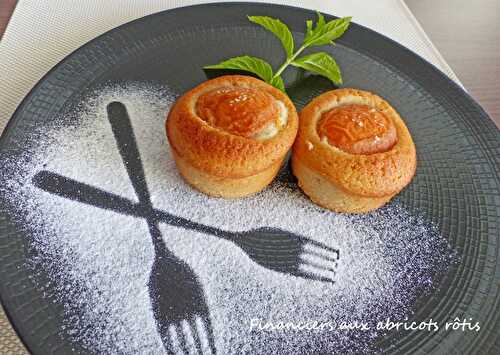 Financiers aux abricots rôtis - Bataille food # 80