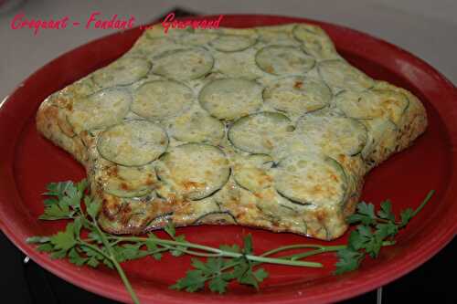 Flan de courgettes à l'italienne