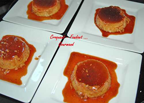 Flan speculoos de Philippe Conticini