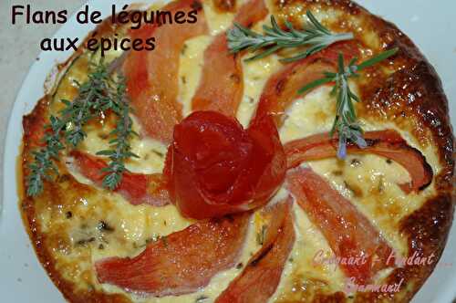 Flans légumes-épices