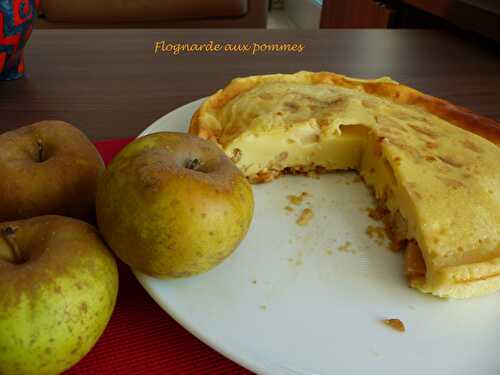 Flognarde aux pommes