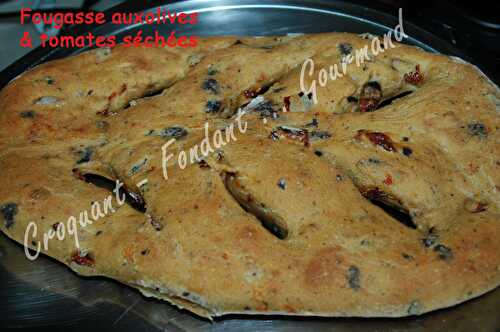 Fougasse tomates-olives