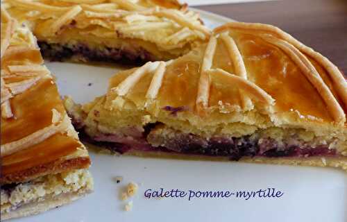 Galette pomme-myrtille