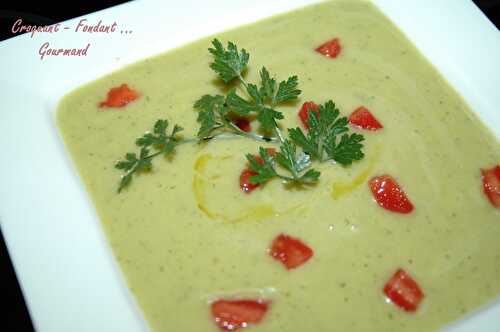 Gaspacho de courgettes