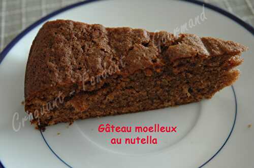 Gâteau au Nutella.