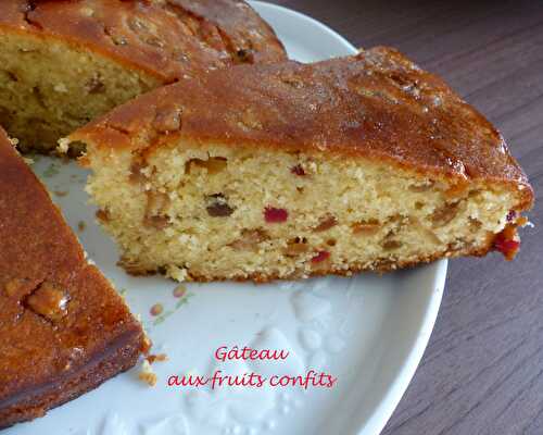 Gâteau aux fruits confits