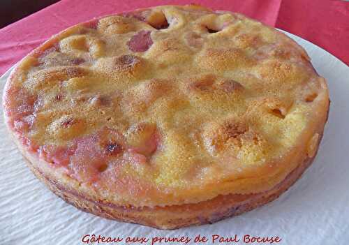 Gâteau aux prunes de Paul Bocuse