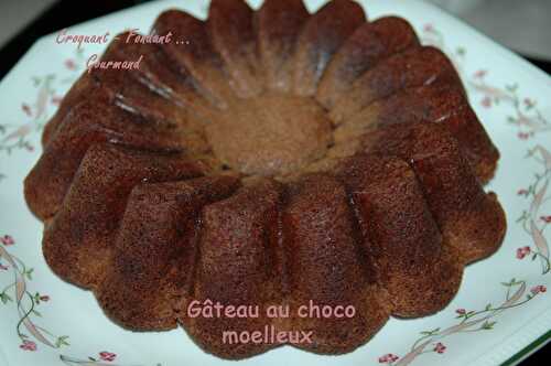 Gâteau choco moelleux