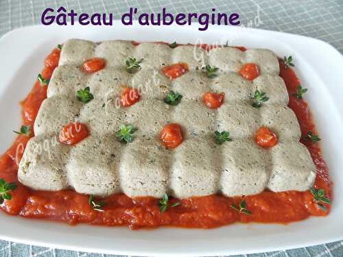 Gâteau d'aubergines