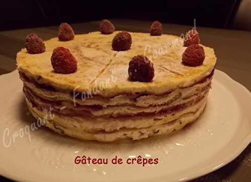 Gâteau de crêpes