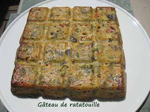 Gâteau de ratatouille