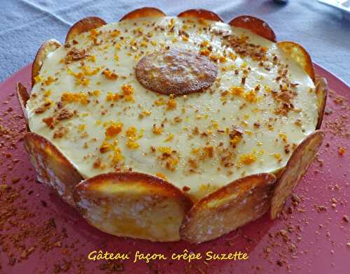 Gâteau façon crêpe Suzette - Foodista Challenge #61
