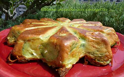 Gâteau invisible aux courgettes