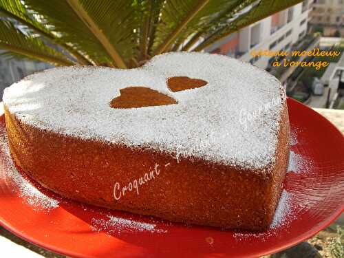 Gâteau moelleux à l'orange