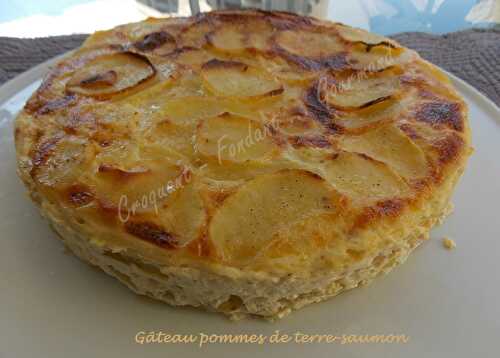 Gâteau pommes de terre-saumon