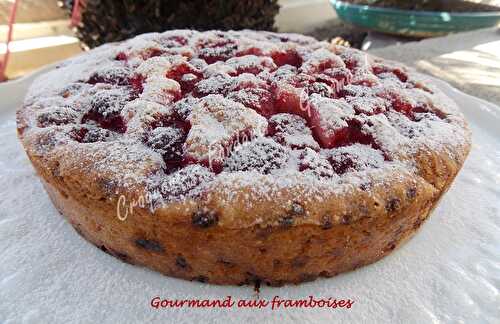 Gourmand aux framboises