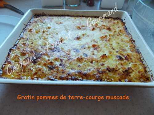 Gratin à la courge muscade