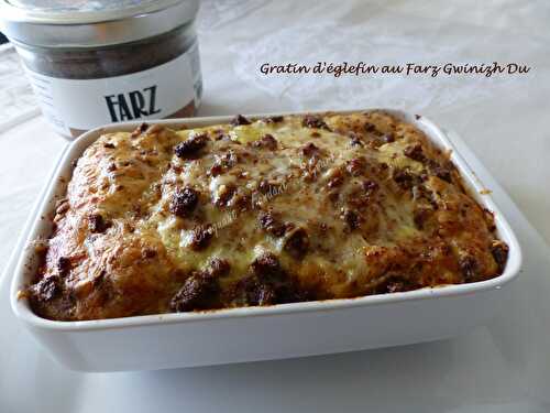 Gratin d'églefin au Farz Gwinizh Du