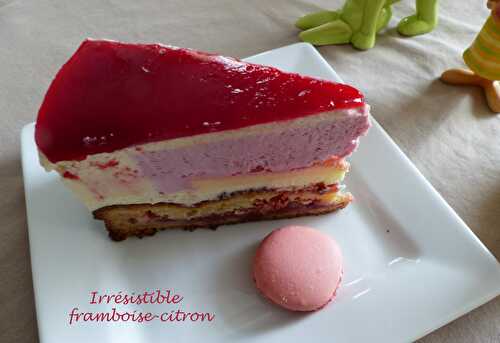 Irrésistible framboise-citron