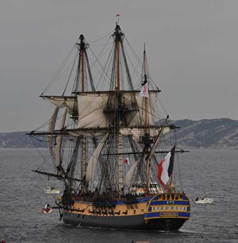 L'Hermione, la frégate du 18e siècle