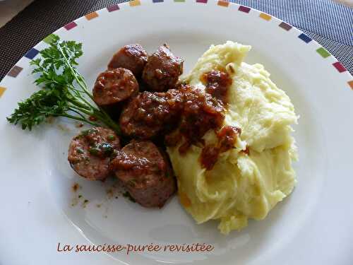 La saucisse-purée revisitée