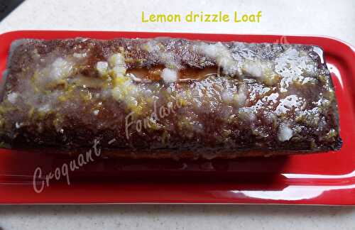 Lemon drizzle loaf