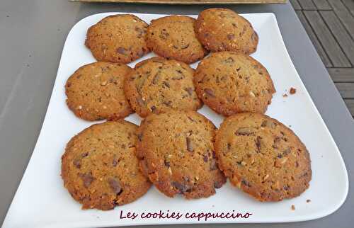 Les cookies cappuccino