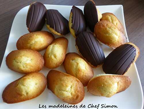 Les madeleines de Chef Simon