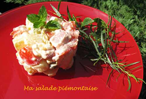 Ma salade piémontaise