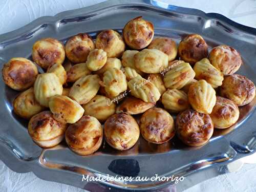 Madeleines au chorizo