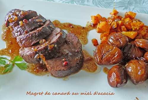 Magret de canard au miel d’acacia